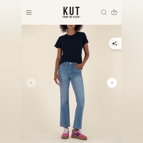 Kut from the Kloth Denim - Kut from the Kloth Kelsey High Rise Ankle Flare